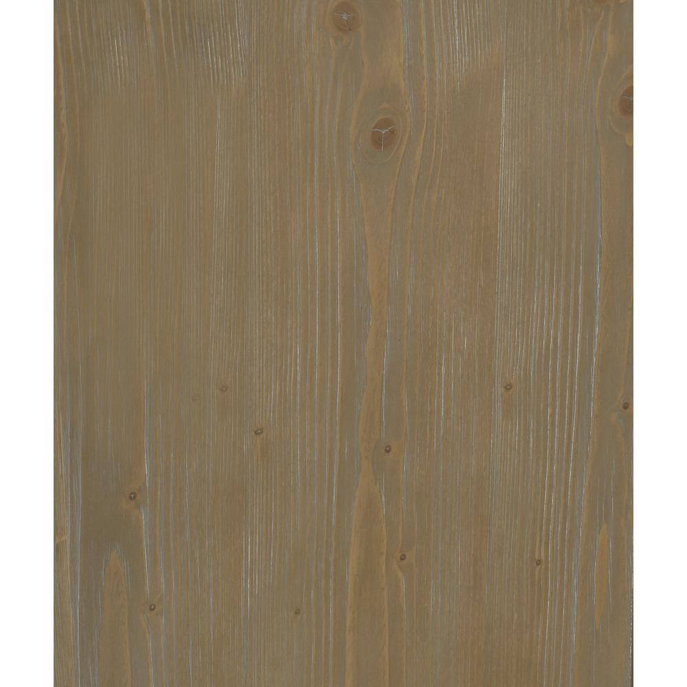 Sally 48" Weathered Fir Single Bathroom Vanity with White Marble Top