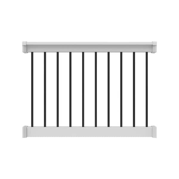RDI Finyl Line 4 ft. x 36 in. H TTop Level Vinyl Rail Kit in White
