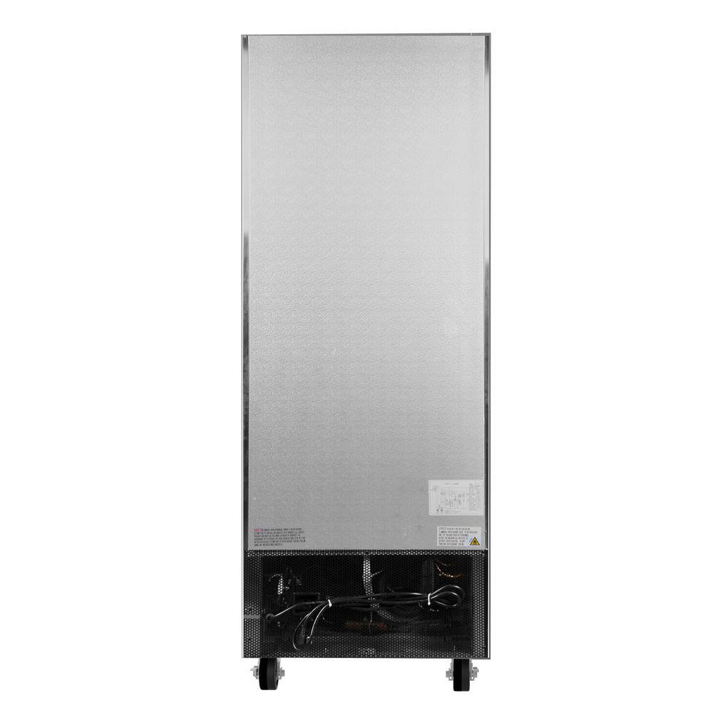 23 cu. ft. Stainless Steel Single Door Reach-In Freezer