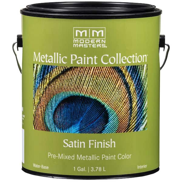 Modern Masters Metallic paint 6 oz (Color: Steel Gray)