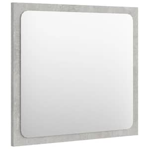 15.7 in. W x 14.6 in. H Rectangular Wood Framed Wall Mount Modern Decor Bathroom Vanity Mirror