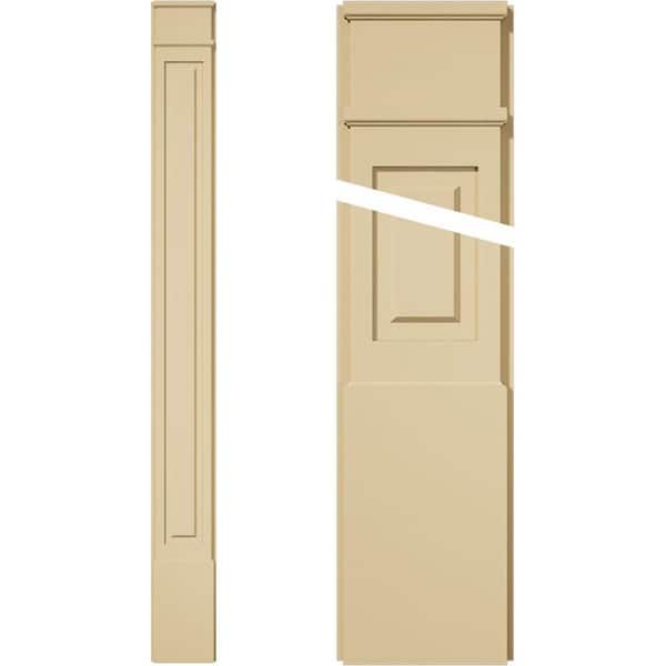 2 in. D x 10 in. W x 102 in. L Primed Polyurethane Pilaster 1- Pack