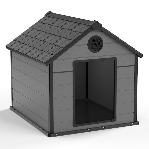 WTVWTV 43 in. Dog House Outdoor Indoor for Large Dogs, Durable