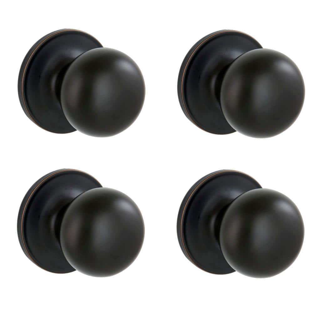Jeffir Aged Bronze Passage Hall/Closet Door Knob (4-Pack) price history on PriceWatchPro