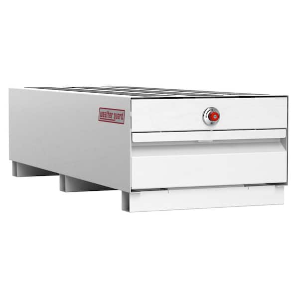 Pack Rat Truck Bed Storage Steel White Slid in.g Drawer Unit 48 in. x 20 in. x 13 in.