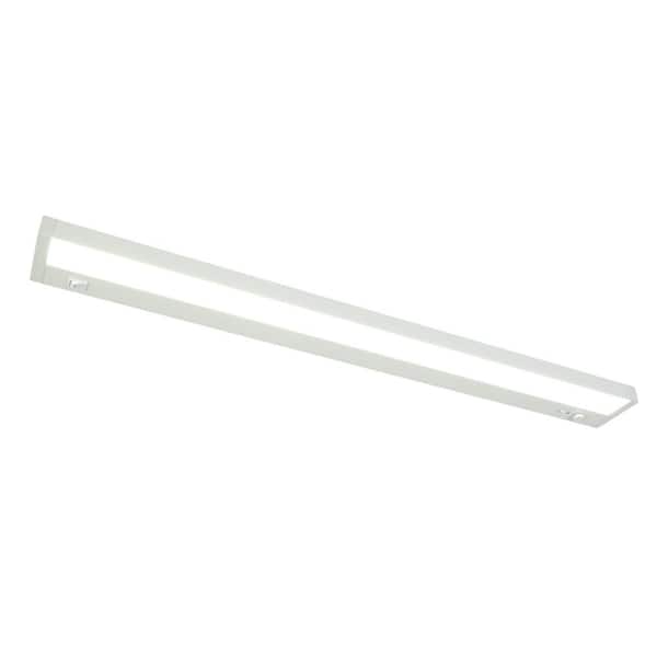 32 in. Plug-in/Hardwired White 5 CCT Integrated LED Linkable Under Cabinet Light