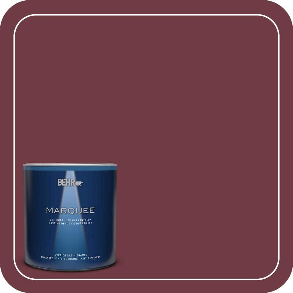 1 qt. #BXC-90 Wild Cranberry Satin Enamel Interior Paint & Primer price history on PriceWatchPro