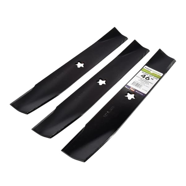 MaxPower 3 Heavy-Duty Blades for Many 46 in. Cut Craftsman