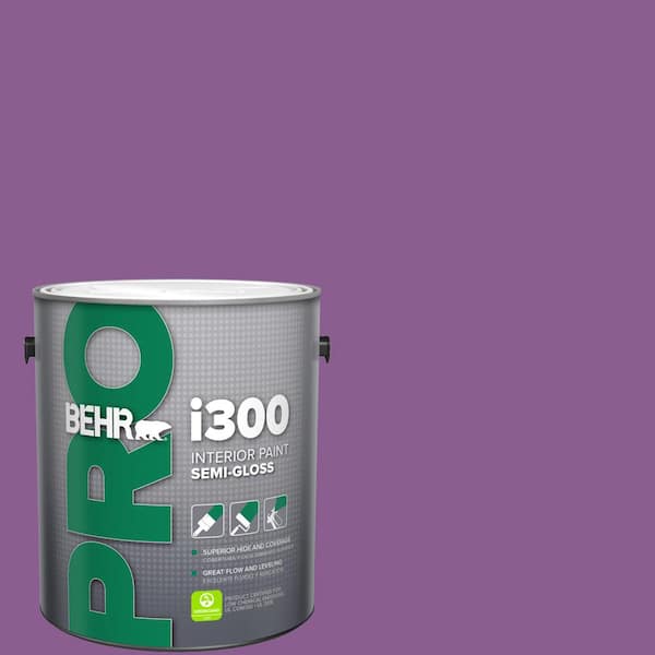 BEHR PRO 1 gal. #P100-6 Chakra Semi-Gloss Interior Paint