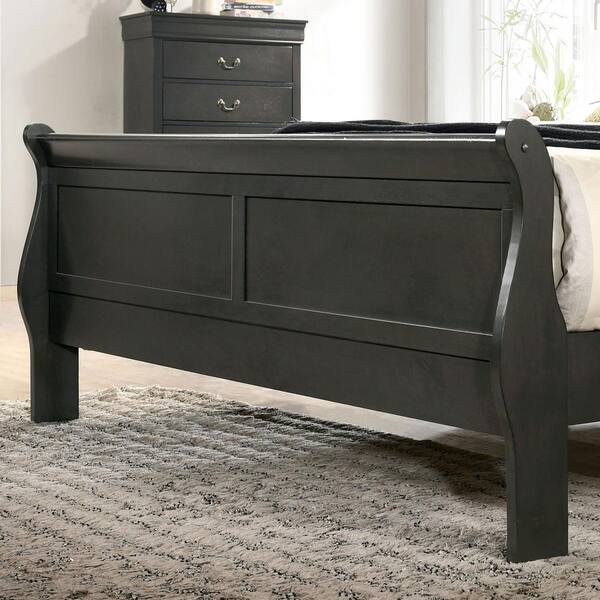 Furniture of America Demartin Black Wood Frame King Platform Bed with  Storage IDF-7223BK-EK - The Home Depot