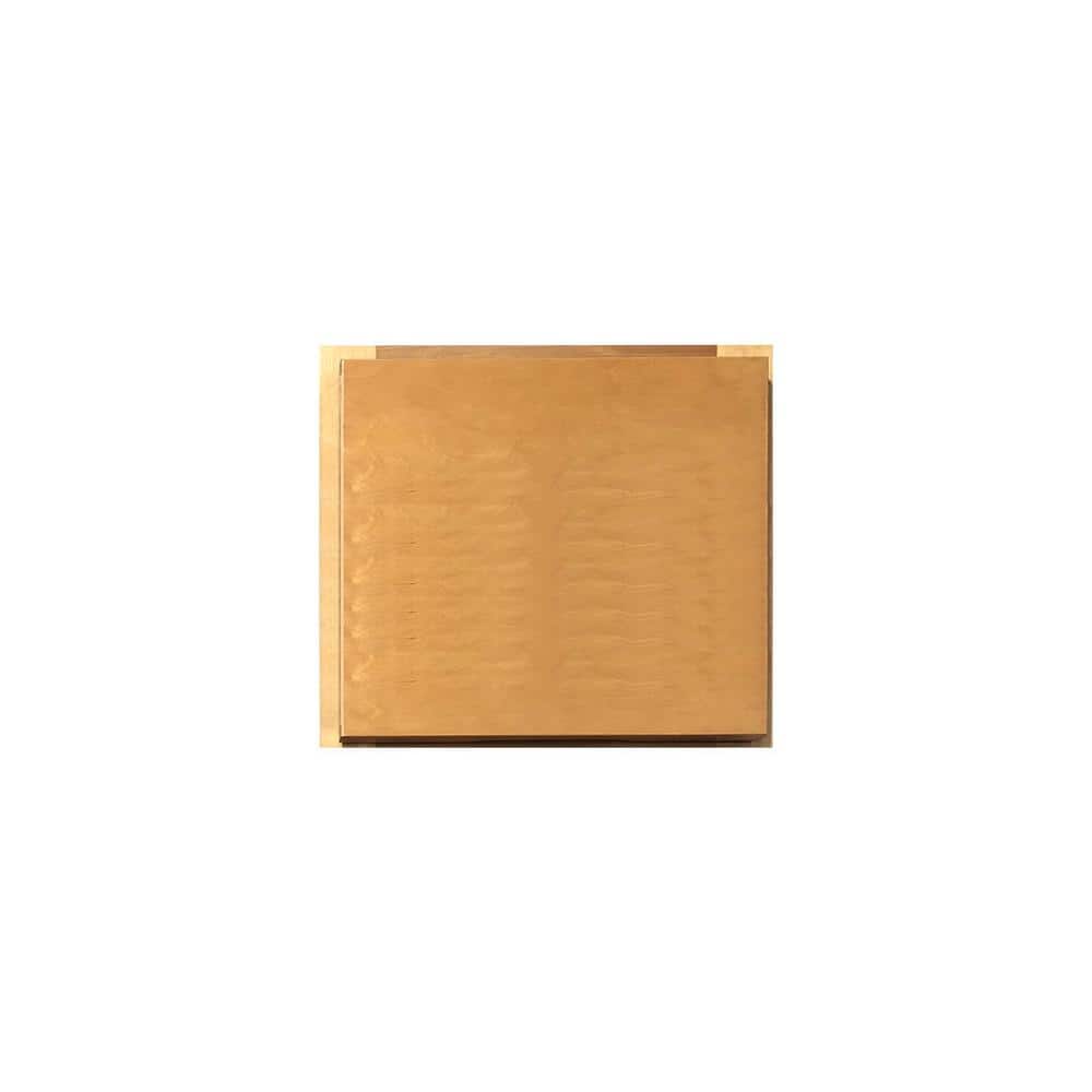 Aberdeen Recessed 13 in. W x 13 in. H x 0.25 in. D in Caramel Door Sample i