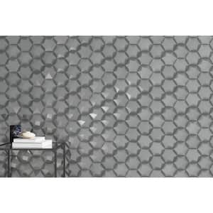 Code Metallic Hexagon High 5.91 in. x 6.90 in. Ceramic Wall Tile (4.16 sq. ft. / case)