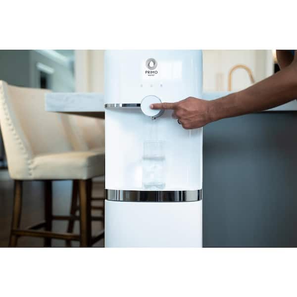 Primo hTRIO Dispenser with Single-Serve Coffee Machine Built-In - White, Primo Water