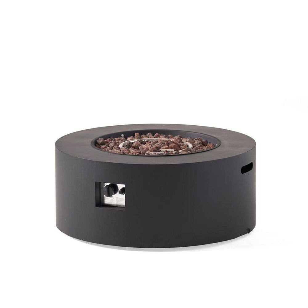 32 in. 40,000 BTU Gray Cast Iron Propane Outdoor Fire Pit price history on PriceWatchPro