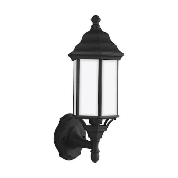 Sevier 1-Light Black Outdoor Wall Lantern