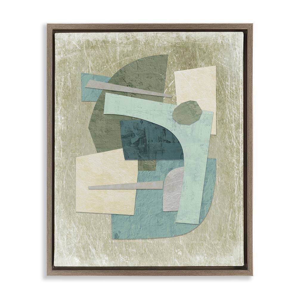 Layered Neutral Arrangement by Suzanne Nicoll Brown Floater Frame Abstract Graphic Art Print 21 in. x 17 in. price history on PriceWatchPro