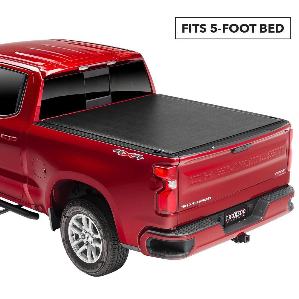 Truxedo Sentry Tonneau Cover 16 19 Toyota Tacoma 5 Ft Bed 1556001 The Home Depot