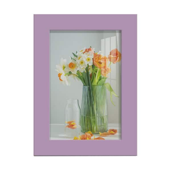 Kate and Laurel Silver Plastic Picture Frame (4-in x 6-in) in the Picture  Frames department at