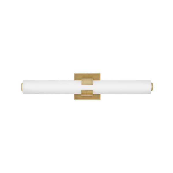 HINKLEY Aiden 36.00-Watt Integrated Led Lacquered Brass Integrated Led Bath Light