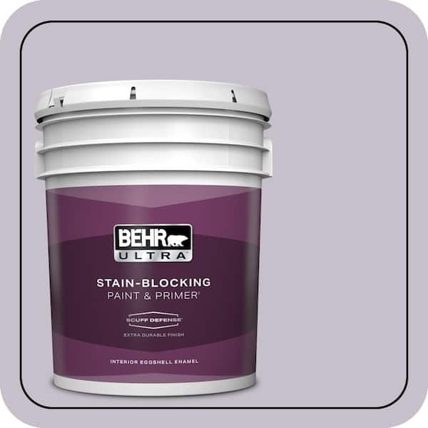 BEHR ULTRA 5 gal. #660E-3 Foxgloves Extra Durable Eggshell Enamel Interior Paint & Primer