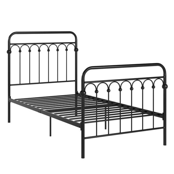 HomeSullivan Black Metal Arches Twin Platform Bed 40124BT-BK - The Home ...