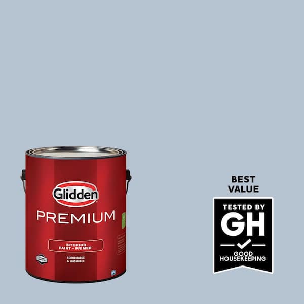 Glidden Premium 1 gal. PPG1163-3 Pageant Song Eggshell Interior Latex Paint