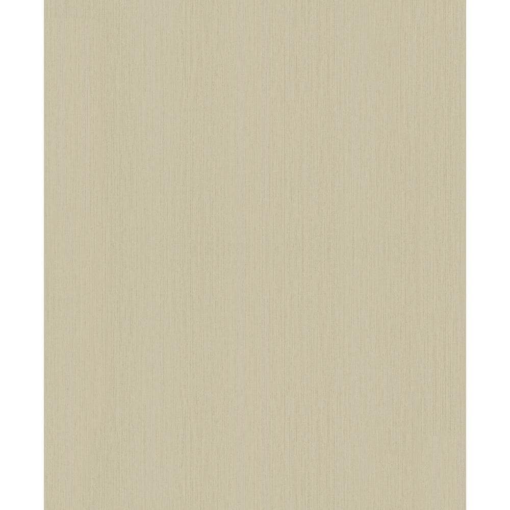 Fine Silk Taupe Metallic Hue Design Vinyl on Non-Woven Non-Pasted Wallpaper