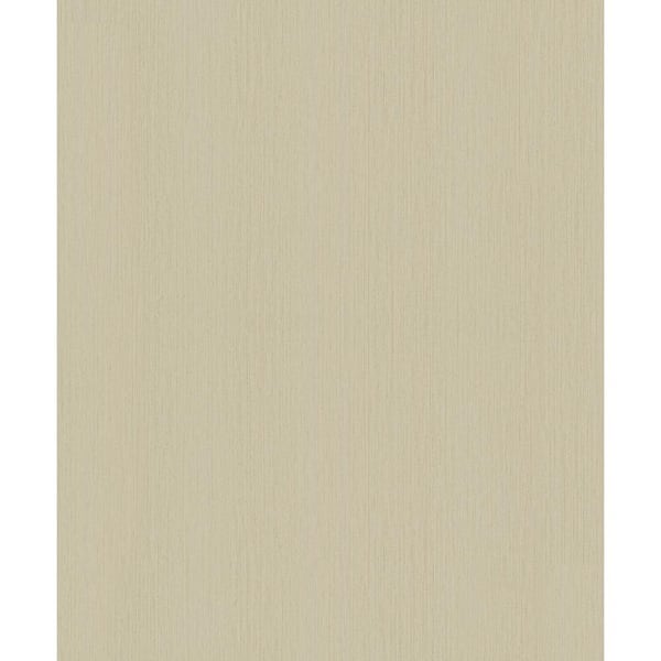 Unbranded Fine Silk Taupe Metallic Hue Design Vinyl on Non-Woven Non-Pasted Wallpaper Roll