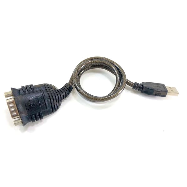 Micro Connectors, Inc USB to Serial DB9 Adapter for Windows 10/Win 8/ 7/ XP/Vista
