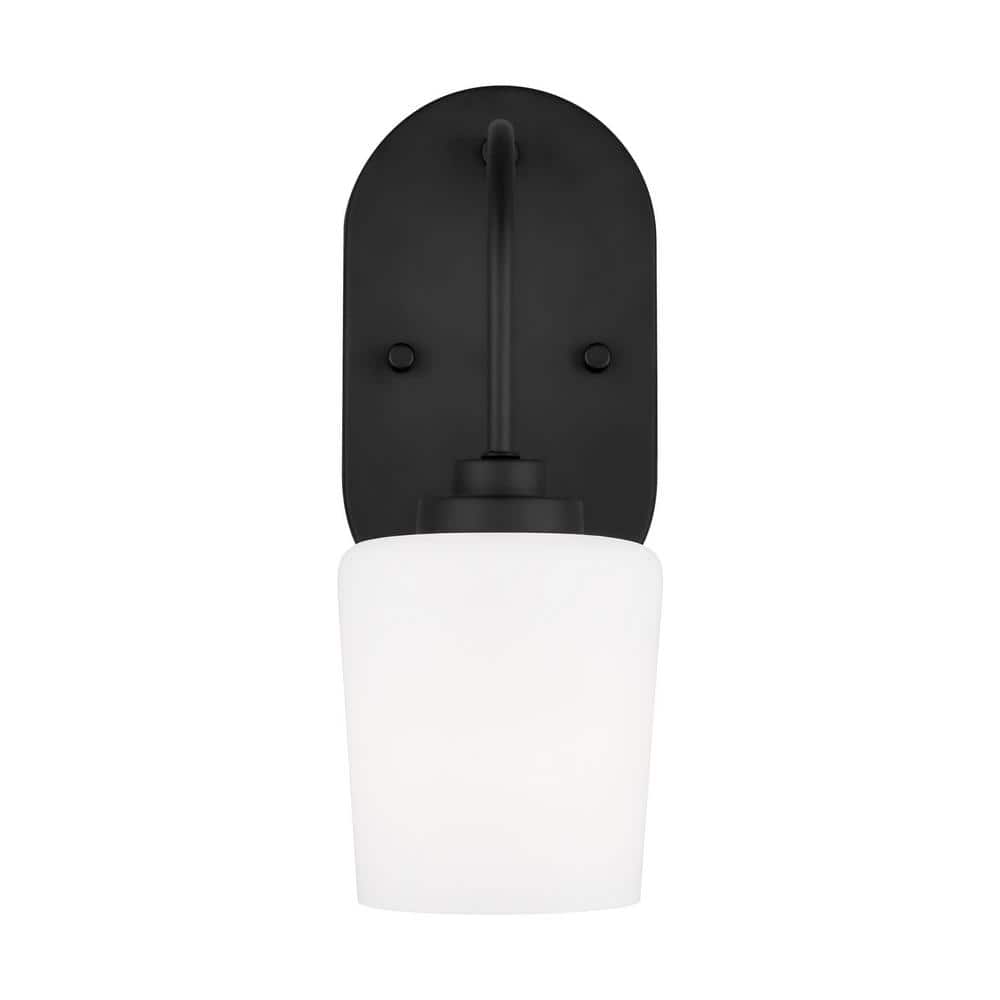 Windom Midnight Black Outdoor Dimmable Wall Sconce