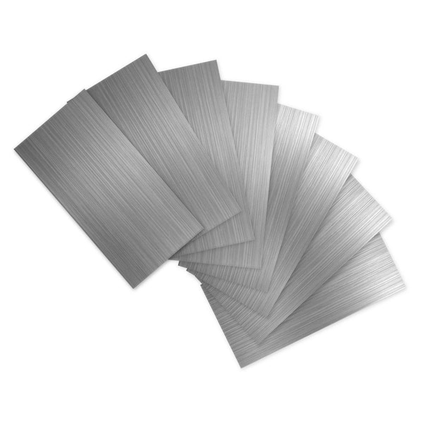 3 in. x 6 in. PVC Peel and Stick Tile (12.5 sq. ft. /100-Sheets)
