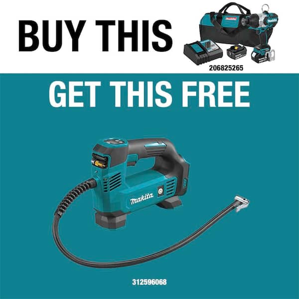 18V LXT Lithium-Ion Brushless Cordless High Torque 7/16 in. Hex Chuck Impact Wrench Kit w/ (2) Batteries 5.0Ah, Bag
