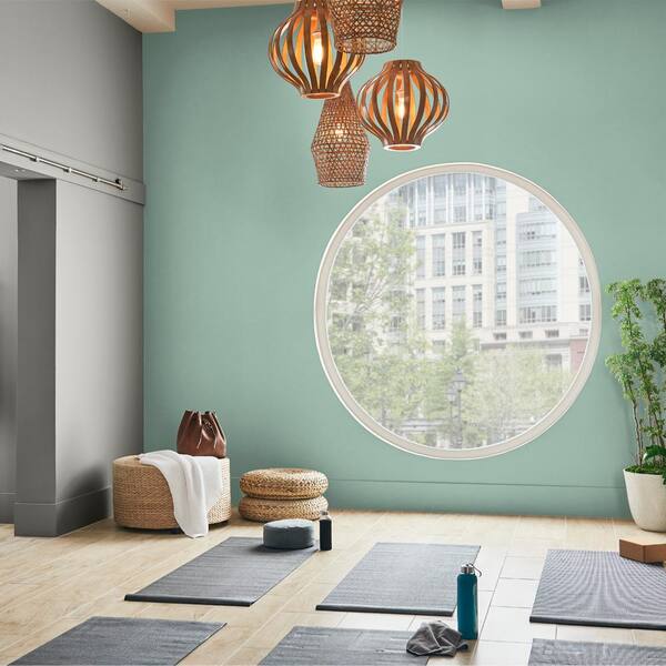 BEHR PRO 1 gal. #T13-12 Jazzy Jade Eggshell Interior Paint