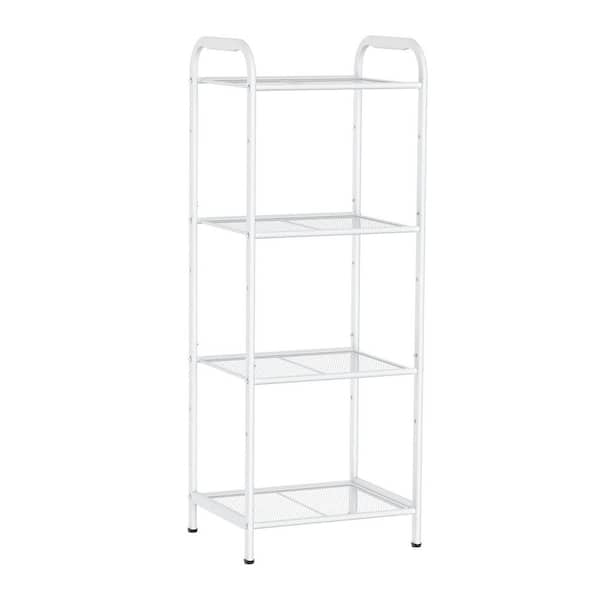 MPG 18 in. L x 18 in. W x 24 in. H Square Stand Stone in Light