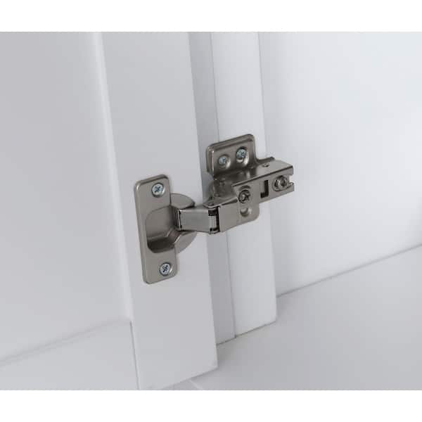 London 29.5 in. W x 21.5 in. D Vanity Cabinet Only in White
