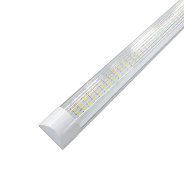 BEYOND LED TECHNOLOGY LED Linkable Integrate Tube,Adj Watt 18W-30W,4200 Lumen,Adj CCT3K/3500K/4K/5K/6K/6500K,100-277Vac,4ft.,Strip Lens,Pack 6