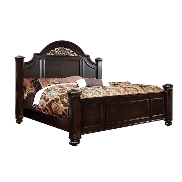 Unbranded Paul Brown Wood Frame California King Platform Bed