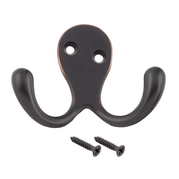 J-Hook Robe/Towel Hook Double Hook in Oil-Rubbed Bronze