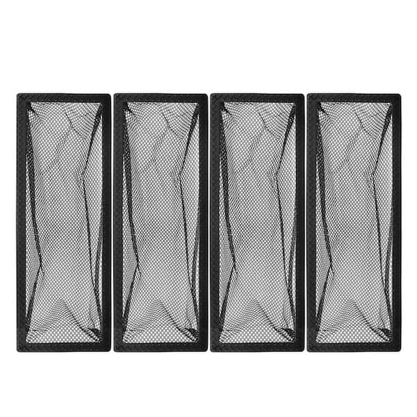 4 in. x 10 in. Floor Vent Screen Net for Home Floor, 4-Pack