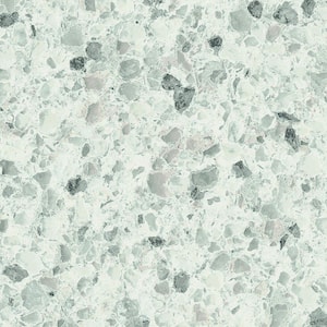 2 in. x 3 in. Laminate Sheet Sample in Leche Vesta with Premium Textured Gloss Finish
