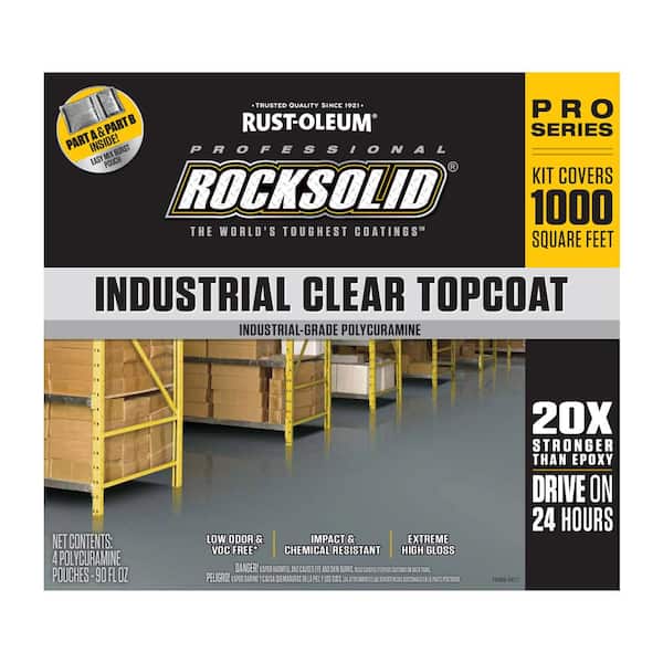 Rust-Oleum RockSolid 360 oz. Clear Industrial Top Coat