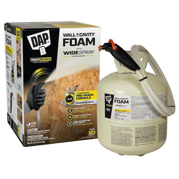 Touch 'N Foam Wall and Cavity Low-GWP 35 lb. Spray Foam Sealant Kit