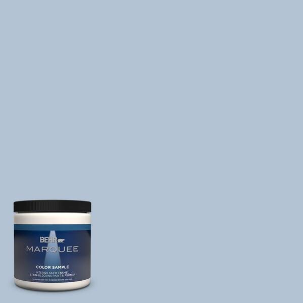 BEHR MARQUEE 8 oz. #S530-2 Elevated Satin Enamel Interior/Exterior Paint \u0026  Primer Sample MQ32016 - The Home Depot