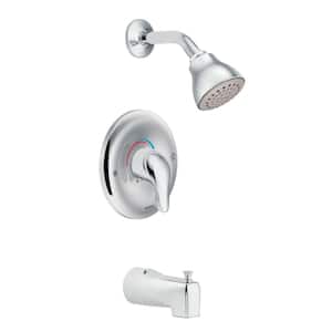 Chateau Posi-Temp Single-Handle 1-Spray Tub and Shower Faucet in Chrome (Valve Included)