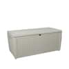 KeterSumatra135Gal.WhiteLargeResinDeckBoxforPatioGardenFurniture,OutdoorStorageContainer236960-TheHomeDepot