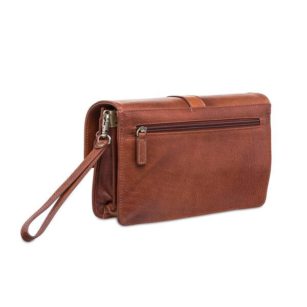 cognac leather crossbody bag
