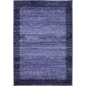 Del Mar Abigail Navy Blue 2' 2 x 3' 0 Area Rug