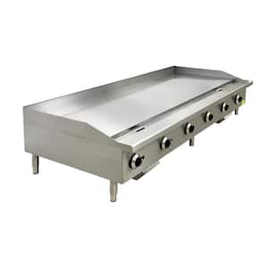 72 in. Commercial NSF Gas Heavy Duty Griddle TC-G72-H