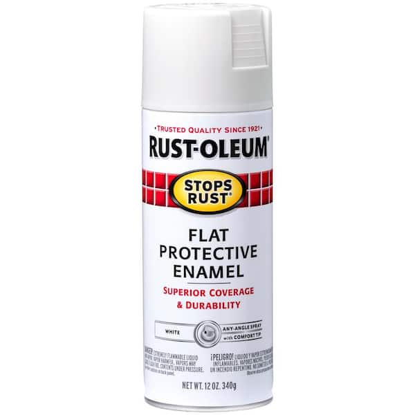 Reviews for Rust-Oleum Stops Rust 24 oz. Turbo Spray System Gloss White Spray  Paint (6 Pack)