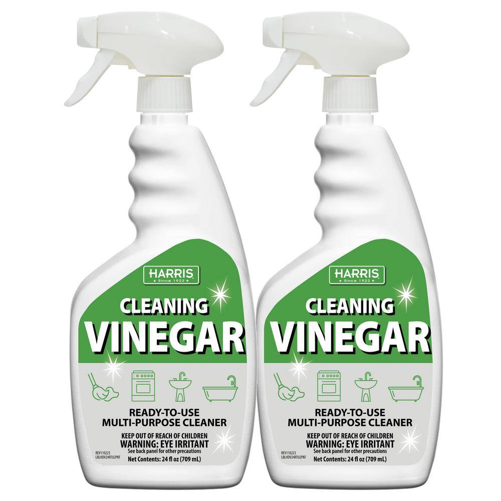 Harris 24 oz. Vinegar Multi-Purpose Cleaner, Ready to Use (2-Pack ...